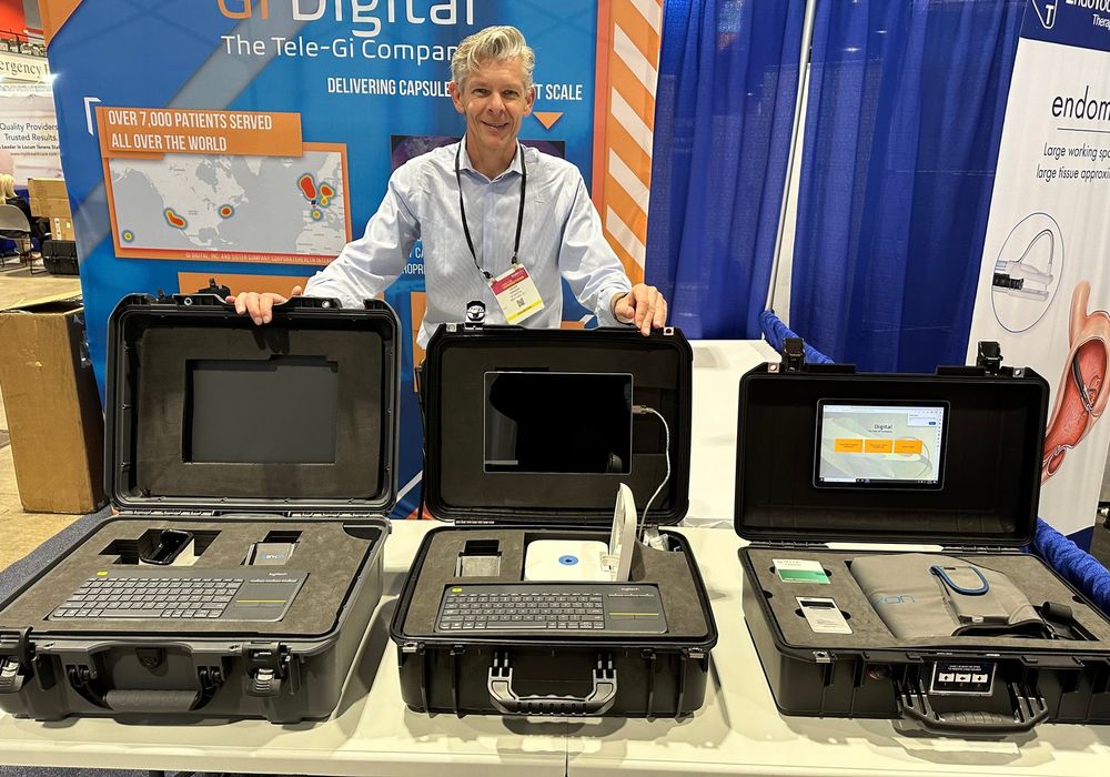 GI Digital SmartBox kits on display at Digestive Disease Week
